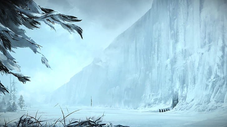pintura de paisagem, Game of Thrones: A Telltale Games Series, Game of Thrones, HD papel de parede