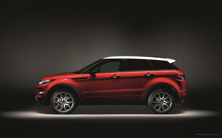 2012 Range Rover Evoque 3, red suv, rover, range, 2012, evoque, mobil, land rover, Wallpaper HD