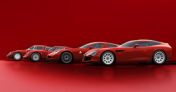 Alfa Romeo TZ3 Stradale Coupé, Auto, HD-Hintergrundbild HD wallpaper