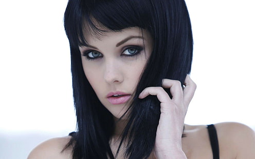 face, Melissa Clarke, model, portrait, women, HD wallpaper HD wallpaper