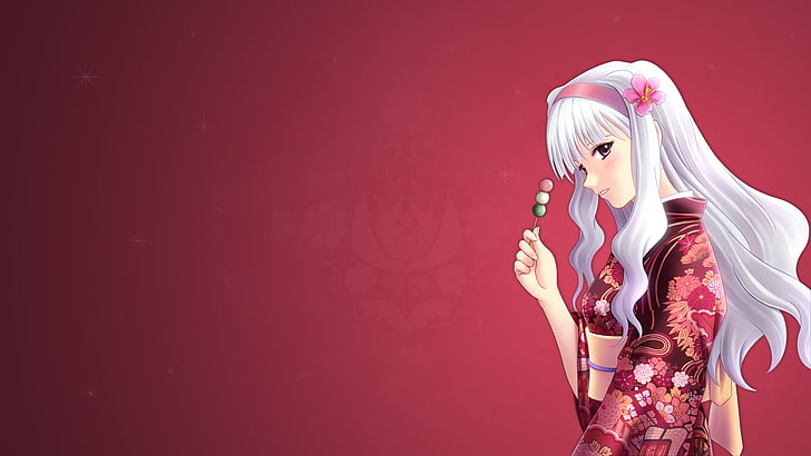 Anime, Anime Girls, Farbverlauf, Scope10, Shijou Takane, HD-Hintergrundbild