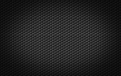 метал, черно, клетка, решетка, текстура, HD тапет HD wallpaper