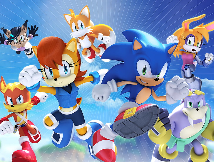 Sonic, Sonic the Hedgehog, Archie Comics, histórias em quadrinhos, arte em quadrinhos, HD papel de parede
