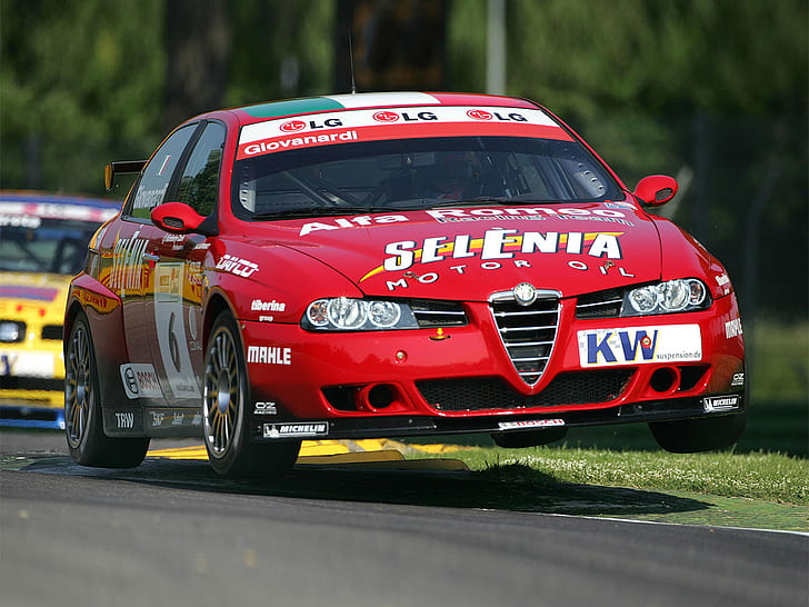 Corrida, Corrida WTCC, Alfa Romeo, HD papel de parede