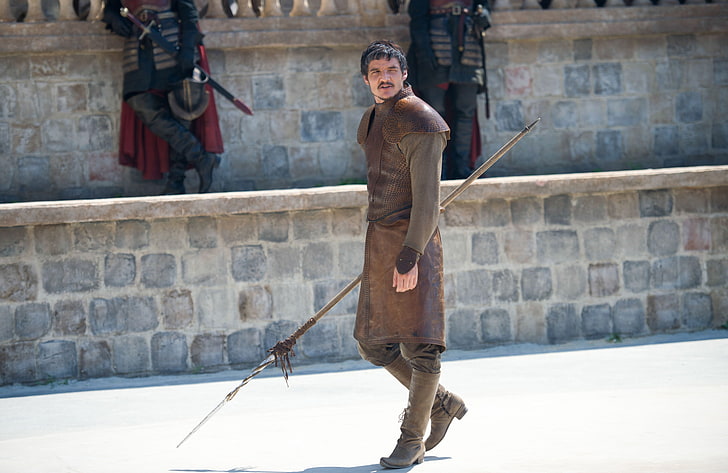 actor, spear, character, Game Of Thrones, HD wallpaper