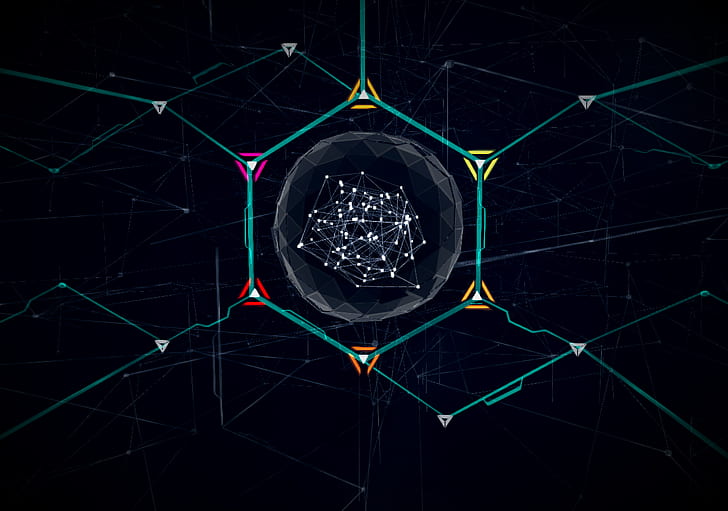 Hexagon, HD-Hintergrundbild