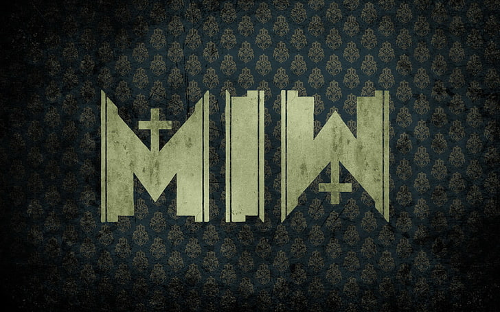 Motionless In White, metal band, Metalcore, logo, band logo, HD wallpaper