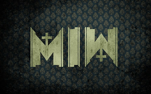 Motionless In White, zespół metalowy, metalcore, logo, logo zespołu, Tapety HD HD wallpaper