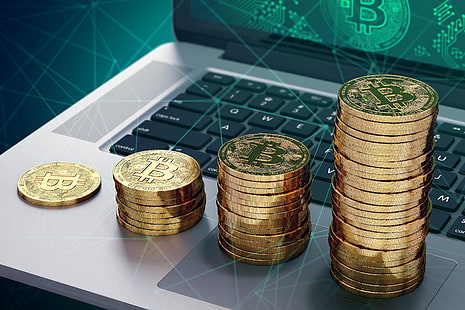 Tecnología, Bitcoin, Moneda, Criptomoneda, Dinero, Fondo de pantalla HD HD wallpaper
