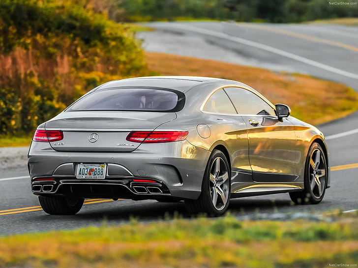 amg, mobil, coupe, mercedes benz, s63, Wallpaper HD