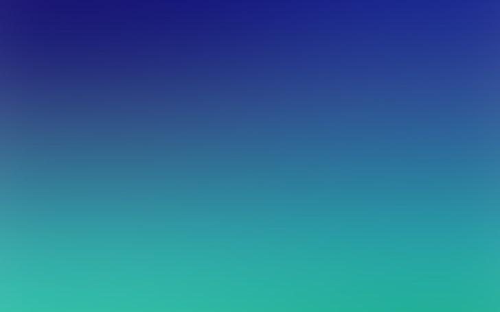 biru, hijau, kabur, gradasi, Wallpaper HD