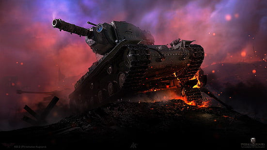 czołgi, WORLD OF TANKS, KV-2 (R), Valhallan Ragnarok, Tapety HD HD wallpaper