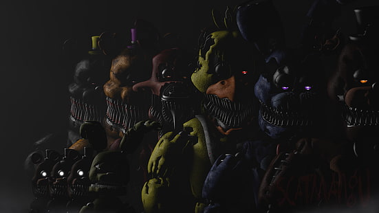 Tapeta Five Nights at Freddy's, Five Nights at Freddy's, gry wideo, Tapety HD HD wallpaper