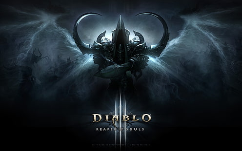 Обои Diablo, Diablo III, Diablo, Diablo 3: Reaper of Souls, фэнтези-арт, видеоигры, HD обои HD wallpaper