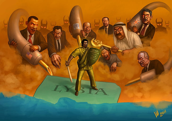 Misc, Political, Kadafi, Libya, HD wallpaper