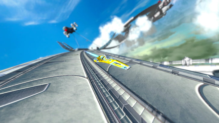 Wipeout, Wipeout HD, course, PlayStation 3, futuriste, Fond d'écran HD