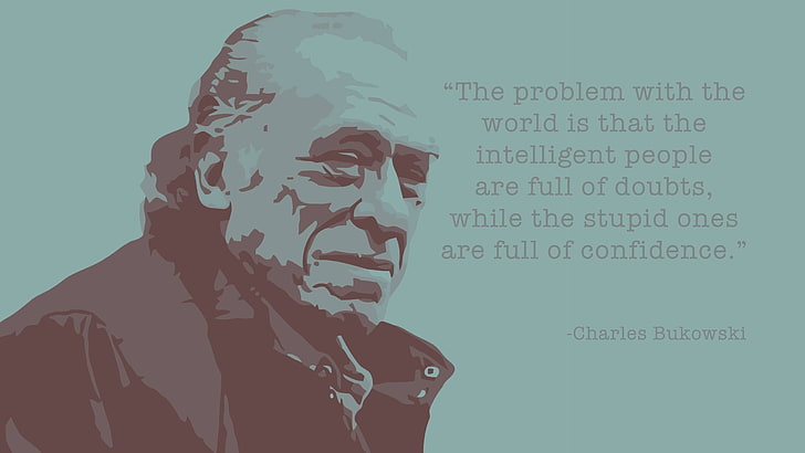 Charles Bukowaki, quote, Charles Bukowski, HD wallpaper