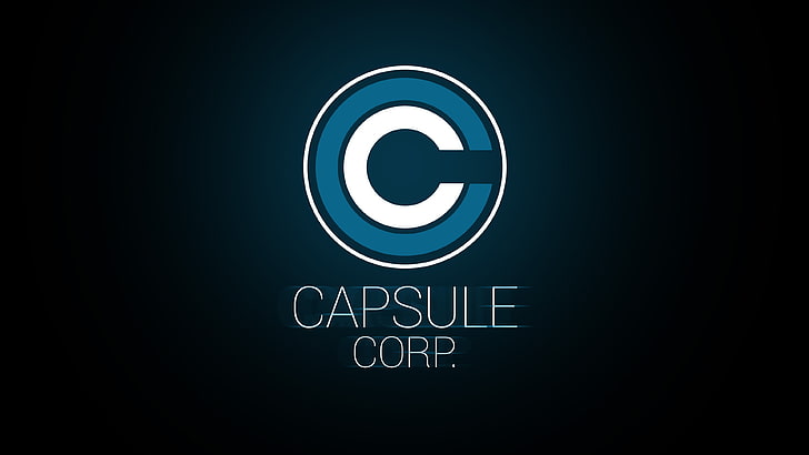 Logo Capsule Corp, Dragon Ball Z, Capsule Corporation, Dragon Ball Z Kai, Dragon Ball Super, Dragon Ball GT, Dragon Ball, Fond d'écran HD