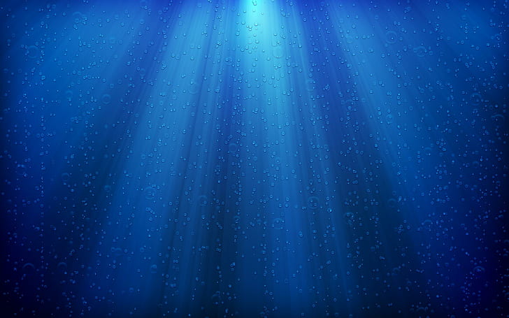 تحت الماء ، تحت الماء ، إبداعي ورسومات، خلفية HD