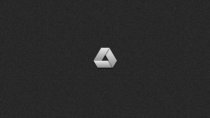 Penrose triangel, Google Drive-logotyp, digital konst, 1920x1080, triangel, penrose, HD tapet