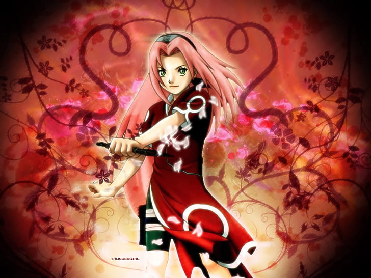 Haruno Sakura 1024x768 Anime Naruto HD Art, Naruto: Shippuden, Haruno Sakura, HD papel de parede