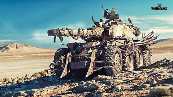 czołg, World of Tanks, Panhard EBR 105, ebrik, Tapety HD HD wallpaper