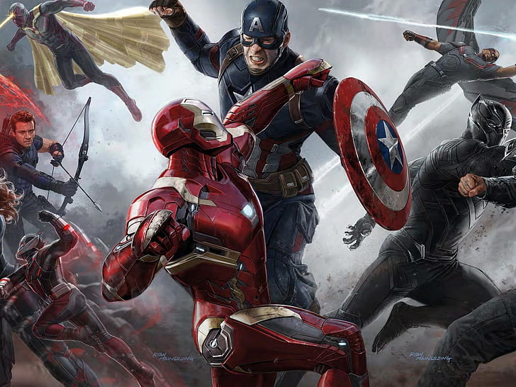 Captain America Civil War 2016 Movies HD Wallpaper.., Civil War Captain America wallpaper, HD wallpaper
