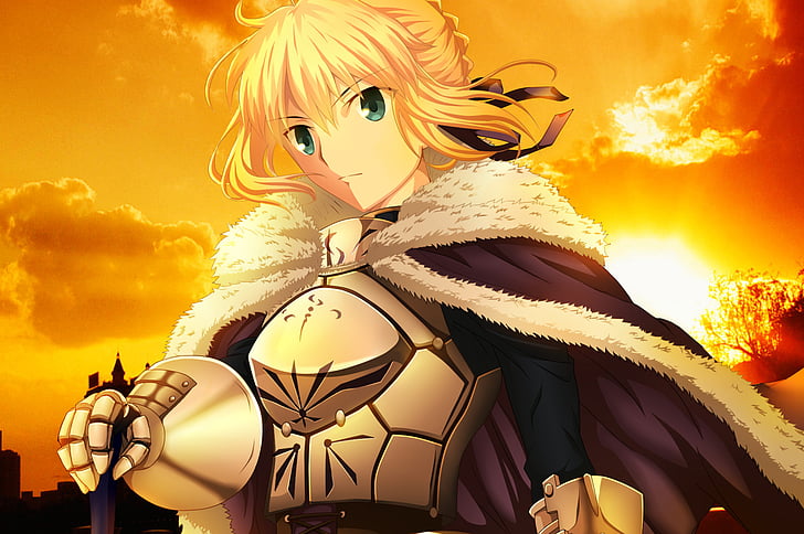 Fate Series, Fate/Stay Night: Unlimited Blade Works, Saber (Fate Series), HD wallpaper