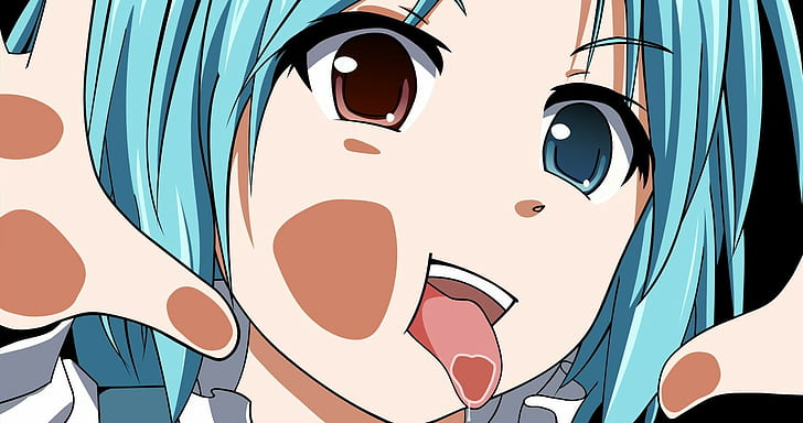 anime anime girls heterochromia touhou tatara kogasa, HD wallpaper