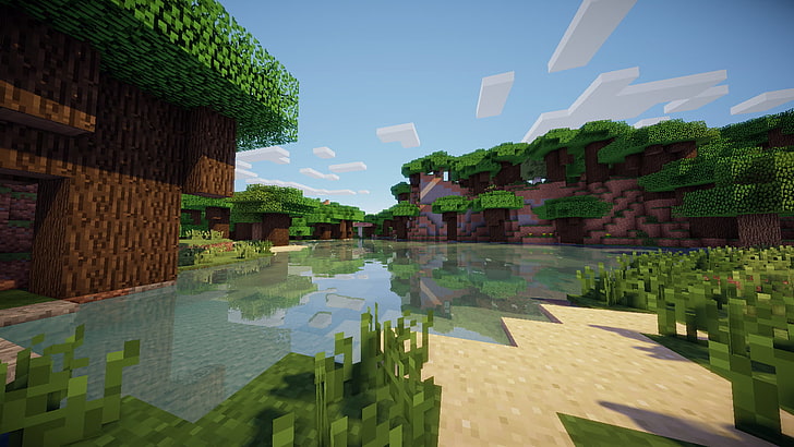 Captura de tela do aplicativo Minecraft, Minecraft, HD papel de parede