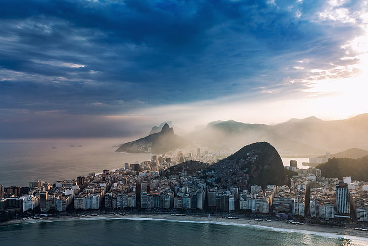 Cities, Rio De Janeiro, Copacabana, HD wallpaper