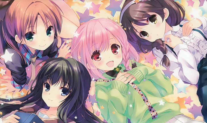 Anime, Your Diary, Ayase Sayuki, Hirosaki Kanade, Minagawa Yuuhi, Yua (Your Diary), HD wallpaper