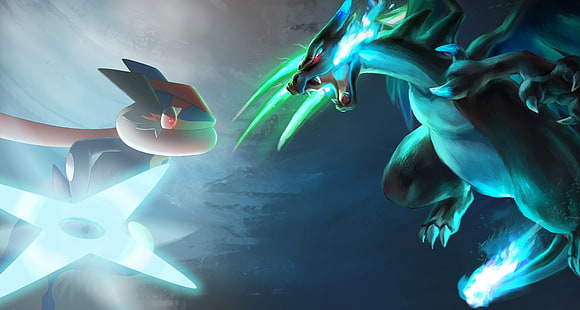 Pokémon, Charizard, Mega Charizard X, HD-Hintergrundbild HD wallpaper