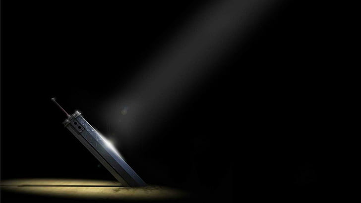 Buster Sword - Final Fantasy VII, espada de conflito de nuvem de fantasia final, jogos, 1920x1080, espada, fantasia final, final fantasy vii, espada de imbecil, HD papel de parede