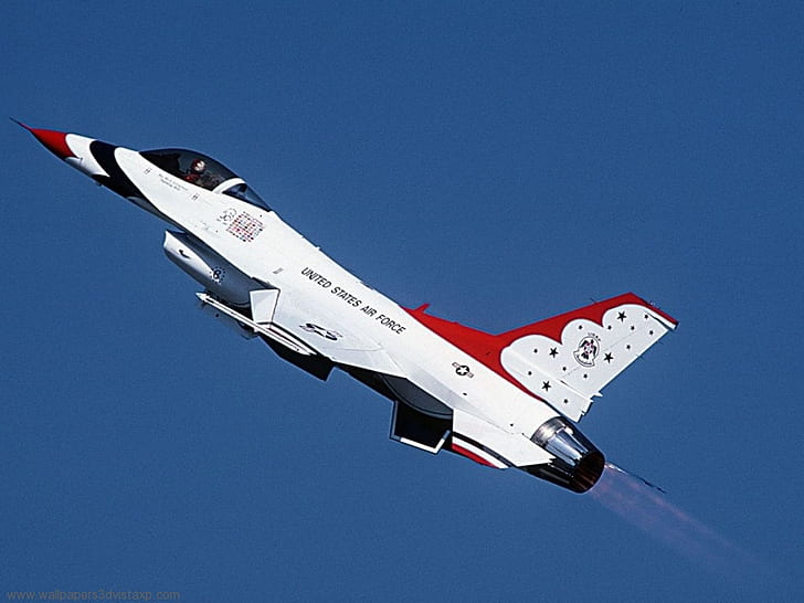 Cool F16 F16_Thunderbird Aircraft Military HD Art , Cool, F16, Thunderbird, HD wallpaper