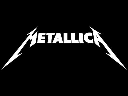 Metallica логотип, группа (музыка), Metallica, хард-рок, хэви-метал, металл, трэш-метал, HD обои HD wallpaper