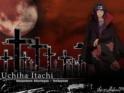 Itachi Mangekyou Uchiha Itachi Mangekyou Sharingan Anime Naruto HD-Kunst, Itachi, Mangekyou Sharingan, Uchiha, Uchiha Itachi Mangekyou Sharingan, HD-Hintergrundbild HD wallpaper