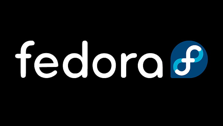 Fedora, Linux, open-source, open source, operating system, logo, Red Hat, brand, HD wallpaper