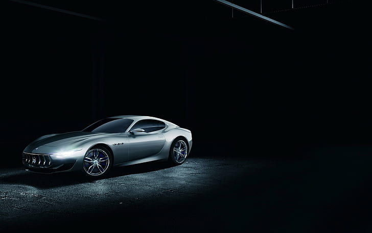 Maserati Alfieri Concept, Car, Cool, Luxury, maserati alfieri concept, car, cool, luxury, HD wallpaper