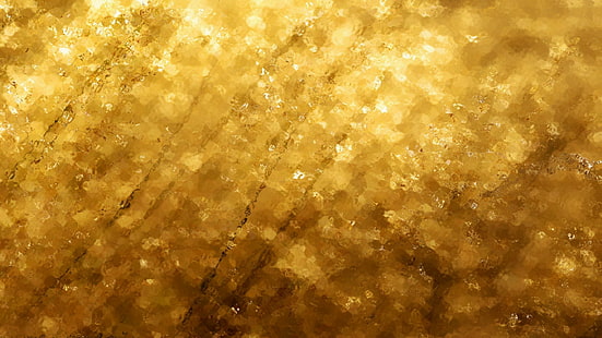 Gold Abstract HD, นามธรรม, ดิจิตอล / งานศิลปะ, ทอง, วอลล์เปเปอร์ HD HD wallpaper