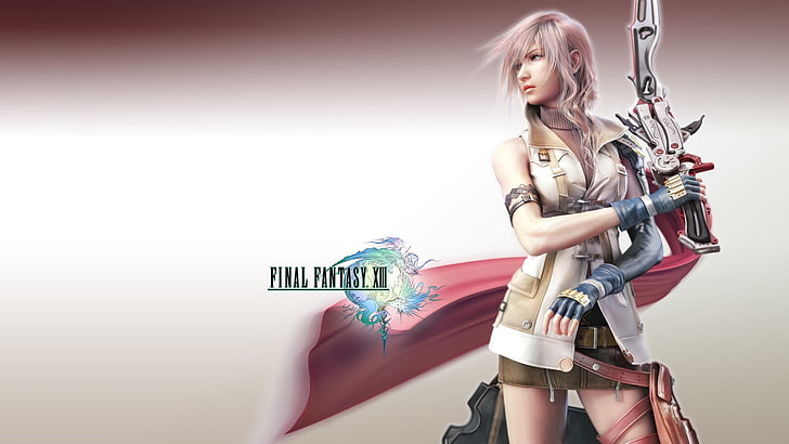 video games, Final Fantasy XIII, Claire Farron, HD wallpaper