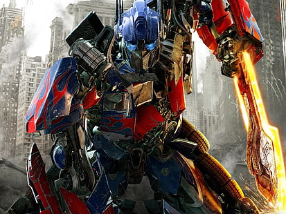 Optimus Prime w Transformers: Dark of The Moon, Optimus, Transformers, Dark, Moon, Tapety HD HD wallpaper