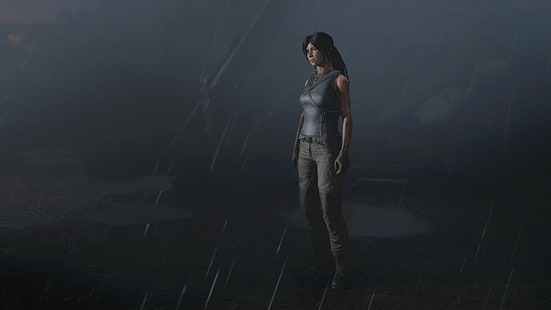 Shadow of the Tomb Raider、Tomb Raider、Lara Croft、PCゲーム、ビデオゲーム、スクリーンショット、 HDデスクトップの壁紙 HD wallpaper