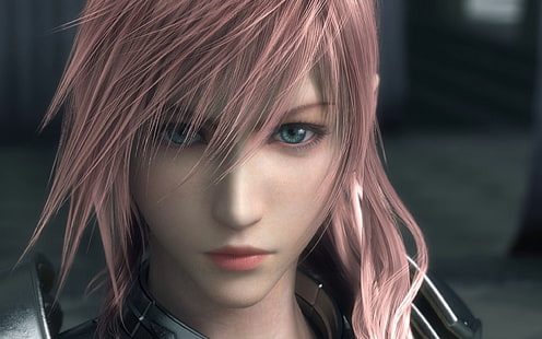 female Final Fantasy character graphic wallpaper, Claire Farron, Final Fantasy XIII, video games, HD wallpaper HD wallpaper