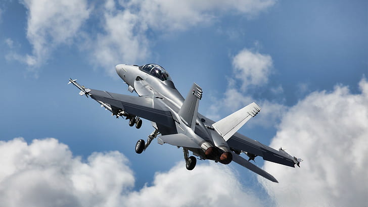 jet fighter, McDonnell Douglas F/A-18 Hornet, HD wallpaper