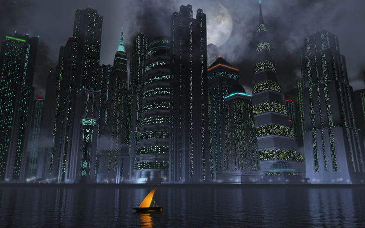 Gotham City, วอลล์เปเปอร์ HD