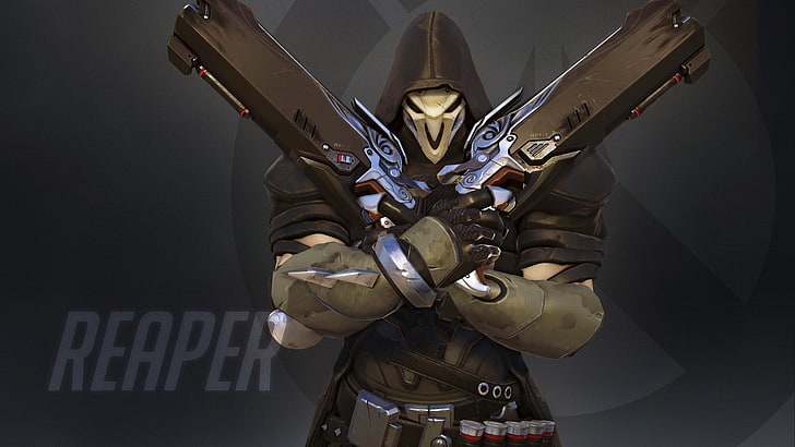 Tapeta Overwatch Reaper, Overwatch, Blizzard Entertainment, Reaper (Overwatch), gry wideo, Tapety HD