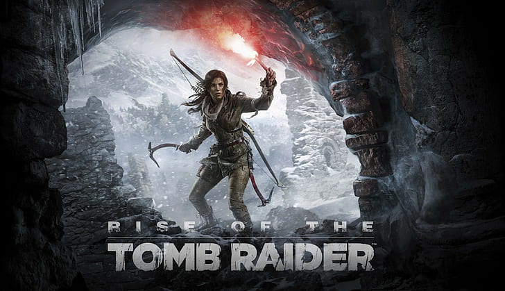 Lara Croft, Rise of Tomb Raider, PC-spel, HD tapet