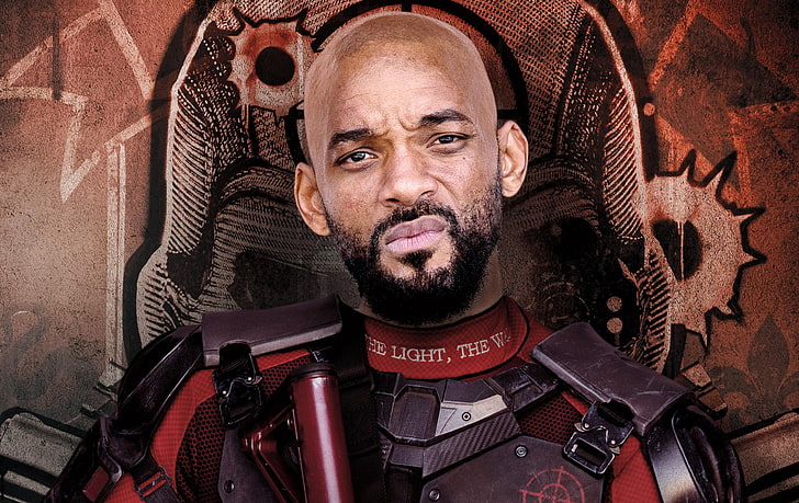 4K, Suicide Squad, Deadshot, Will Smith, HD тапет