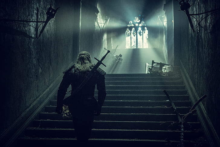 Der Hexer, Henry Cavill, Geralt von Rivia, Schauspieler, HD-Hintergrundbild